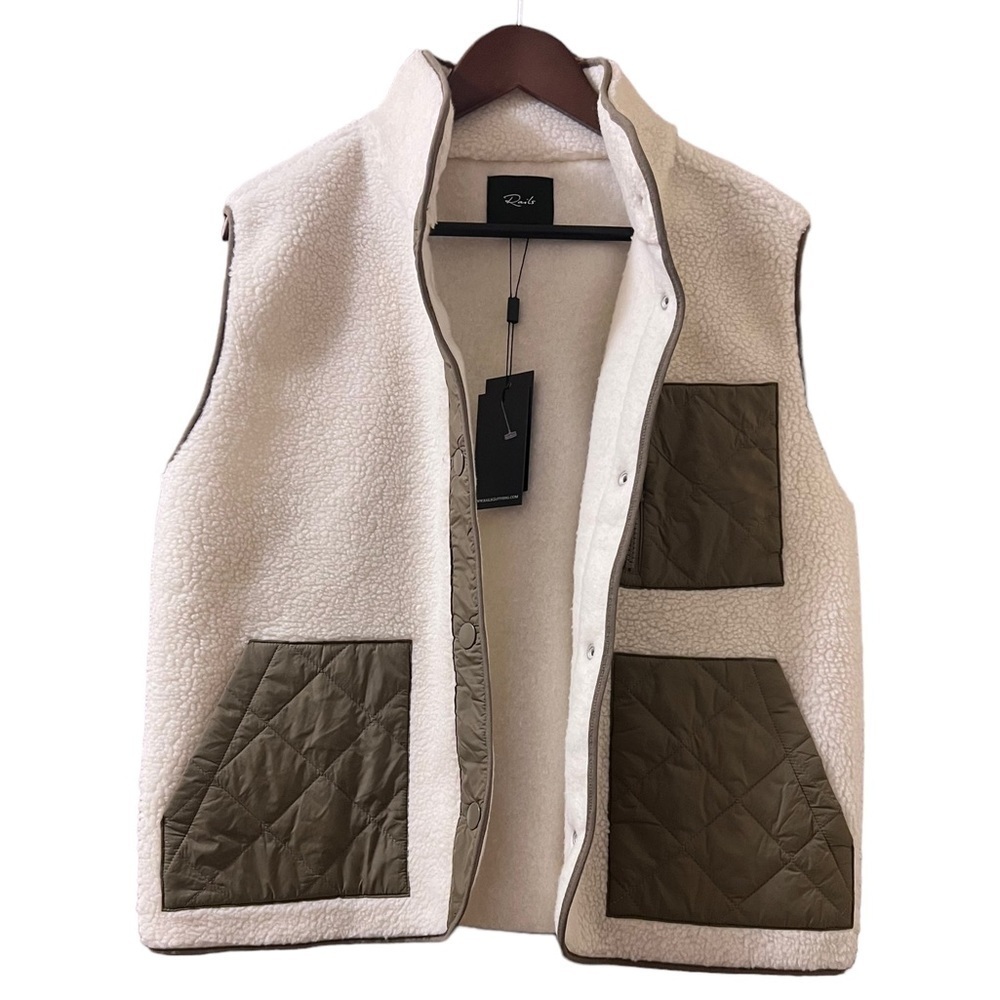 Rails Sherpa Fleece Pryanka Vest Sz XS - Picture 7 of 14